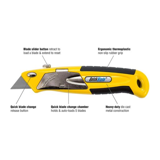 Pacific Handy Cutter QBA375 Autoloading Utility Knife