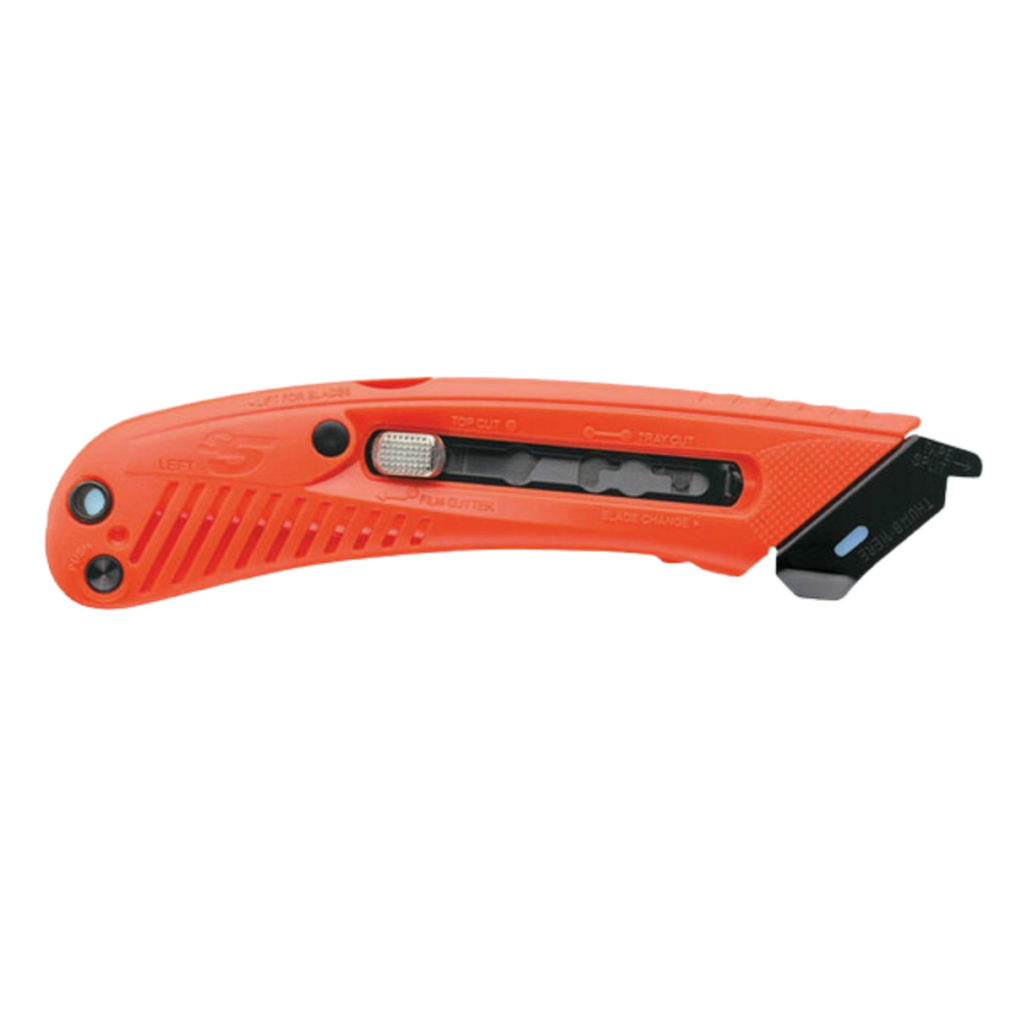 Pacific Handy Cutter S5 Safety Cutter, 3-in-1 Tool W  Metal Fixed Guard 