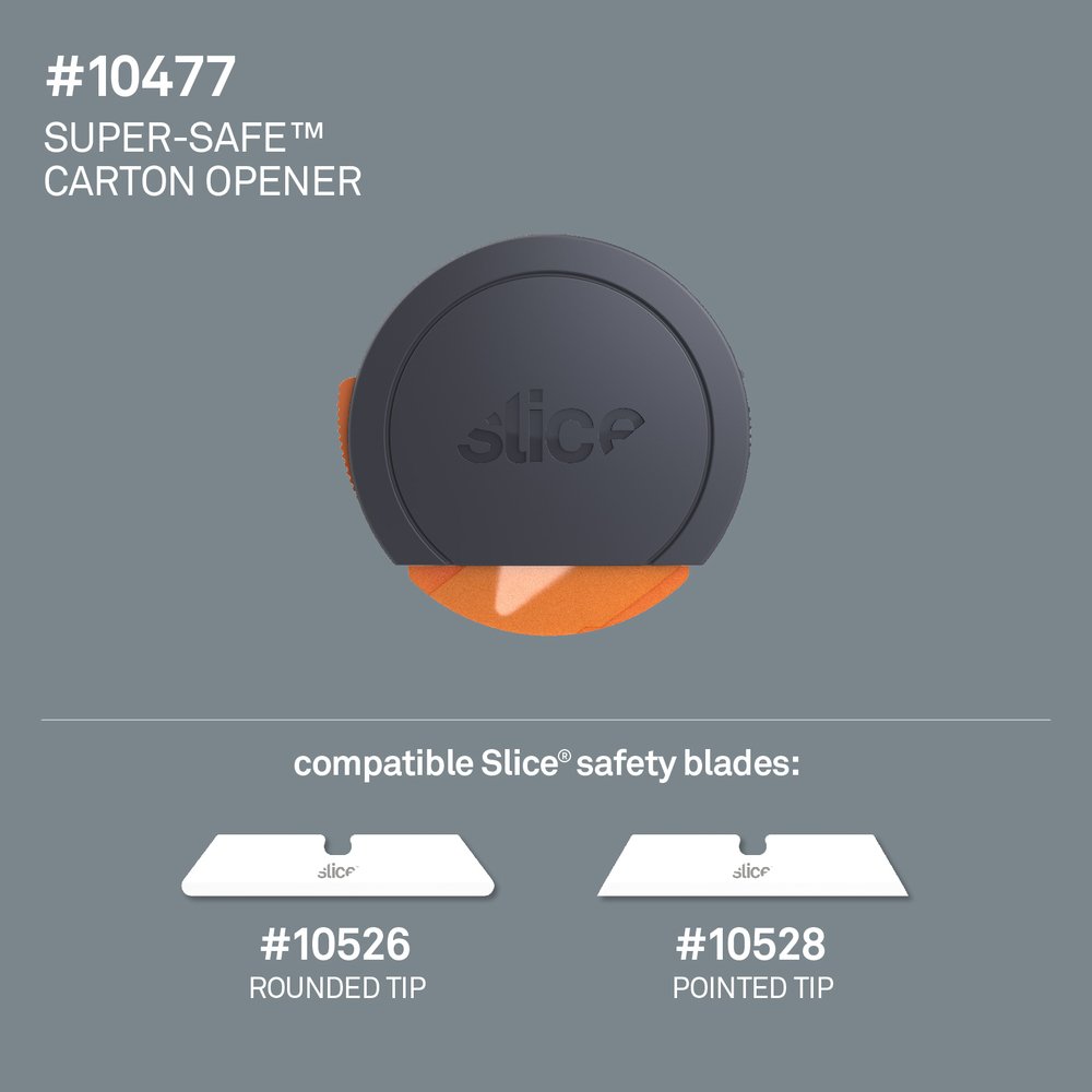 Slice 10477 Super-Safe Carton Opener