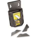 11-921A_3__18644 Stanley 1992 heavy-duty utility blades, 100 pack with wall-mountable blade dispenser
